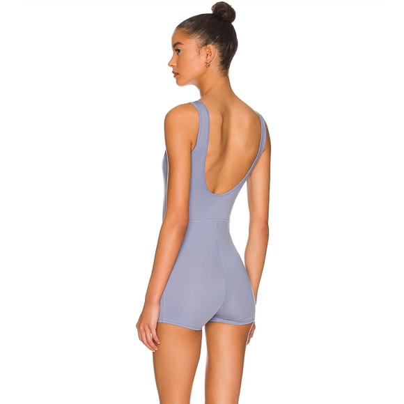 Well Being + Being Well MoveWell Juniper Romper in Steel Blue - M - Picture 6 of 8